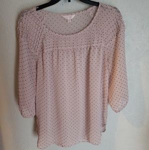 Lauren Conrad Pintuck top
